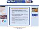 Website Snapshot of Acme Pressure Washing Co.