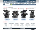 Website Snapshot of Acratech