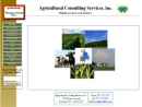 Website Snapshot of AGRICULTURAL CONSULTING SERVICES, INC.