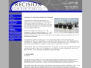 Website Snapshot of Precision Aluminum Products