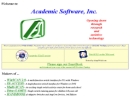 Website Snapshot of Academic Software, Inc.