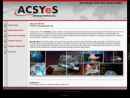 Website Snapshot of ACSYES INC