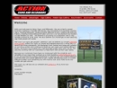 Website Snapshot of Action Signs & Billboards
