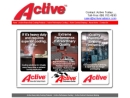 Website Snapshot of Active Radiator