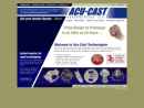 Website Snapshot of Acu-Cast Technologies, LLC