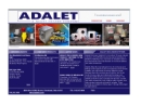 Website Snapshot of Adalet