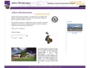 Website Snapshot of Adams Rite Aerospace