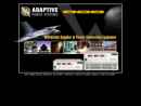 Website Snapshot of ADAPTIVE POWER SYSTEMS, INC.