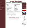 Website Snapshot of ADD-Vantage Casters & Material Handling, Inc.