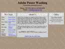 Website Snapshot of ADOBE POWERWASHING