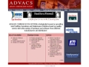 Website Snapshot of ADVANCE COMMUNICATIONS SYSTEMS