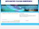 Website Snapshot of ADVANCED CLEAN ENERGIES