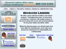 Website Snapshot of Advanced Ladders, Inc.