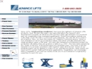 Website Snapshot of ADVANCE LIFTS, INC.