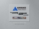 Website Snapshot of Advance Storage Products
