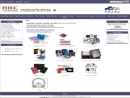 Website Snapshot of Advertising Binder & Custom Pringing
