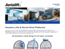 Website Snapshot of Aerialift Inc