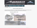 Website Snapshot of AERODYN ENGINEERING, INC