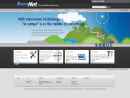 Website Snapshot of Aeronet Wireless Broadband