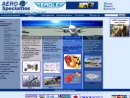 Website Snapshot of Aero Specialties, Inc.