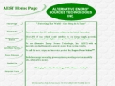 Website Snapshot of Alternative Energy Sources Technologies, Inc
