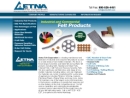 Website Snapshot of Aetna Felt Corp.