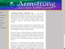 Website Snapshot of Armstrong Forensic Laboratory, Inc.
