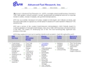 Website Snapshot of ADVANCED FUEL RESEARCH, INC.