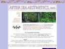 Website Snapshot of After Sea Aesthetics, Inc.