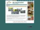 Website Snapshot of GARCIA, ALBERTO CONSTRUCTION SERVICE, INC