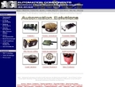 Website Snapshot of A G I Automation Components