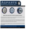 Website Snapshot of Agparts Mfg., Inc.