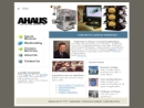 Website Snapshot of AHAUS TOOL & ENGINEERING INC