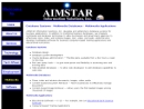 Website Snapshot of Aimstar Information Solutions, Inc.