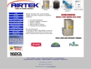 Website Snapshot of AIR-TEK AIR DUCT CLEANING, INC