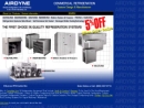 Website Snapshot of Airdyne Refrigeration, Inc.