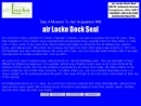 Website Snapshot of Air Locke Dock Seal, a division of O'Neal's Tarpaulin Company
