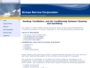 Website Snapshot of Airmax Service Corp.