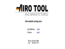 Website Snapshot of Airo Tool & Mfg. Co., Inc.