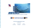 Website Snapshot of Airotronics