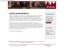 Website Snapshot of Airtek Environmental Corp.