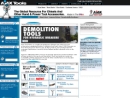 Website Snapshot of Ajax Tool Works, Inc.