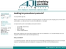 Website Snapshot of A J L Advertising Specialties, Inc.