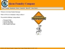Website Snapshot of Akron Foundry Co.