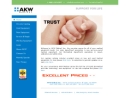 Website Snapshot of AKW MEDICAL, INC.