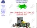 Website Snapshot of ALAMEDA ELECTRIC SUPPLY INC
