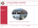 Website Snapshot of Alaska General Seafoods