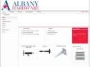 Website Snapshot of ALBANY HARDWARE SPECIALTY MANUFACTURING CO INC
