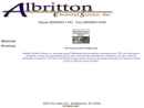 Website Snapshot of ALBRITTON ELECTRICAL SERVICE INC