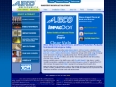 Website Snapshot of Aleco